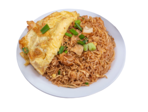 Thai Fried Rice Omlette